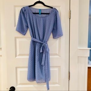 Francesca’s Periwinkle Spring Dress